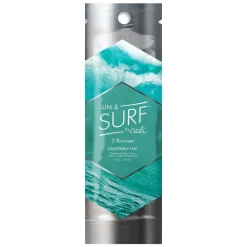 California Tan Natural Cosmetics-- Sun & Surf™ by Cali Bronzer - Step 2 Bronzer - Professional Tanning Lotion - 15 ml - Avvenice