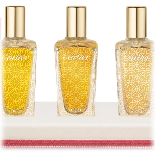 Cartier Beauty Fragrances-Cartier - Les Épures de Parfum - Pure Rose, Pur Muguet, Pure Magnolia Gift Set - Luxury Fragrances - 3 x 15 ml - Avvenice
