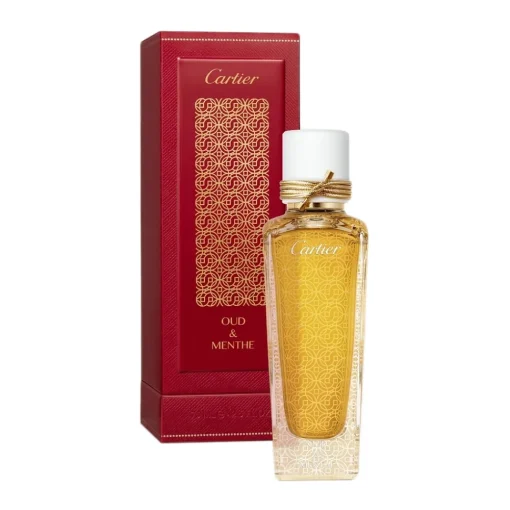 Cartier Beauty Fragrances-Cartier - Oud & Menthe Les Heures Voyageuses fragrance - Luxury Fragrances - 75 ml - Avvenice