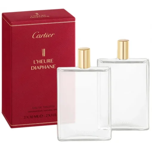 Cartier Beauty Fragrances-Cartier - VIII L'Heure Diaphane Eau de Toilette Refill Pack - Luxury Fragrances - 2 x 30 ml - Avvenice