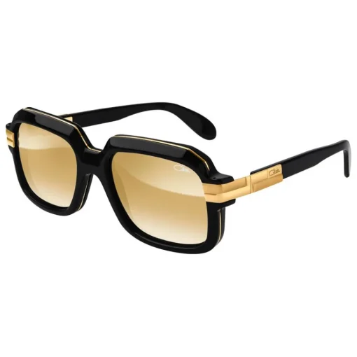 Cazal Sunglasses & Eyewear-- Vintage 667 - Legendary - Limited Edition - Black - Gold - Mirrored Lenses - Sunglasses - Eyewear - Avvenice