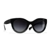 Chanel Sunglasses & Eyewear-- Butterfly Sunglasses - Black Gray Gradient - Eyewear - Avvenice