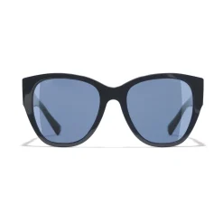 Chanel Sunglasses & Eyewear-- Butterfly Sunglasses - Dark Blue - Eyewear - Avvenice