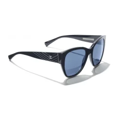 Chanel Sunglasses & Eyewear-- Butterfly Sunglasses - Dark Blue - Eyewear - Avvenice