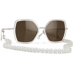 Chanel Sunglasses & Eyewear-- Butterfly Sunglasses - Pink Brown - Eyewear - Avvenice
