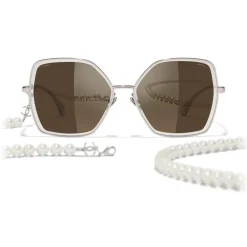 Chanel Sunglasses & Eyewear-- Butterfly Sunglasses - Pink Brown - Eyewear - Avvenice