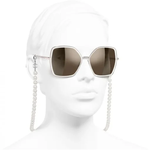 Chanel Sunglasses & Eyewear-- Butterfly Sunglasses - Pink Brown - Eyewear - Avvenice