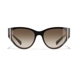 Chanel Sunglasses & Eyewear-- Cat Eye Sunglasses - Brown - Eyewear - Avvenice