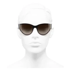 Chanel Sunglasses & Eyewear-- Cat Eye Sunglasses - Brown - Eyewear - Avvenice