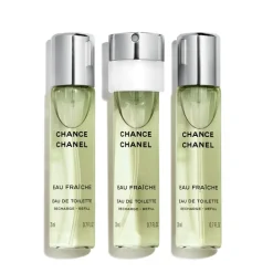Chanel Beauty Fragrances-Chanel - CHANCE EAU FRAÎCHE - Eau De Toilette Twist And Spray Recharge - Luxury Fragrances - 3x20 ml - Avvenice