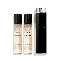 Chanel Beauty Fragrances-Chanel - N°5 - Eau Première Handbag Vaporizer - Luxury Fragrances - 3x20 ml - Avvenice
