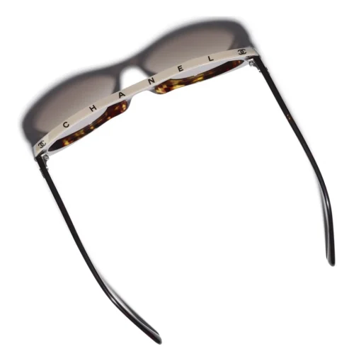 Chanel Sunglasses & Eyewear-- Oval Sunglasses - Dark Tortoise Brown - Eyewear - Avvenice