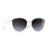 Chanel Sunglasses & Eyewear-- Pantos Sunglasses - Gold Gray Gradient - Eyewear - Avvenice