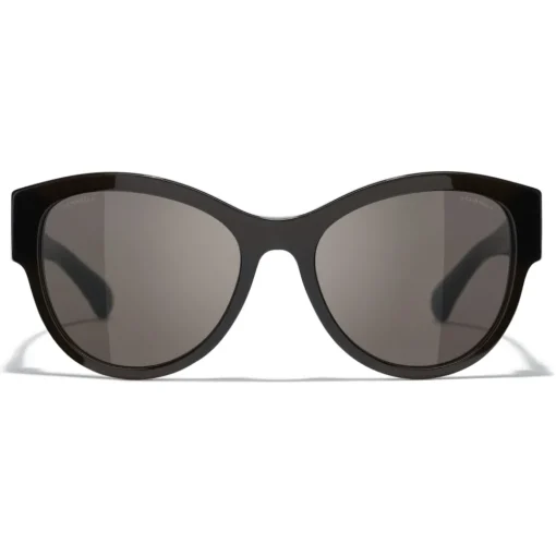 Chanel Sunglasses & Eyewear-- Pantos Sunglasses - Brown - Eyewear - Avvenice