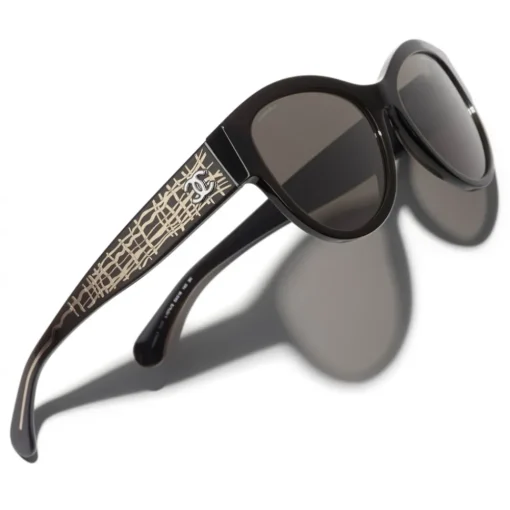 Chanel Sunglasses & Eyewear-- Pantos Sunglasses - Brown - Eyewear - Avvenice