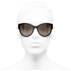 Chanel Sunglasses & Eyewear-- Pantos Sunglasses - Brown - Eyewear - Avvenice