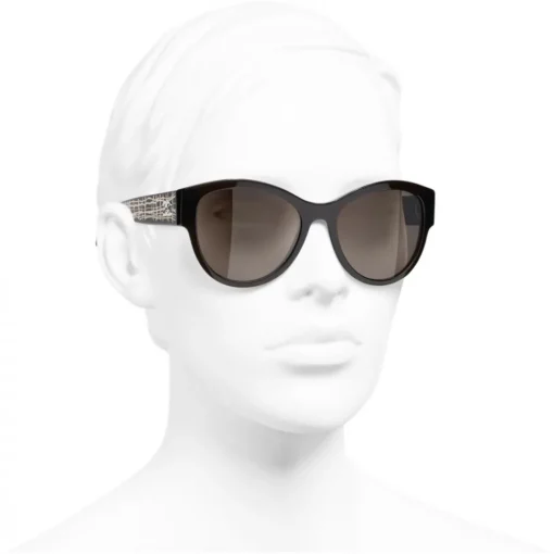 Chanel Sunglasses & Eyewear-- Pantos Sunglasses - Brown - Eyewear - Avvenice