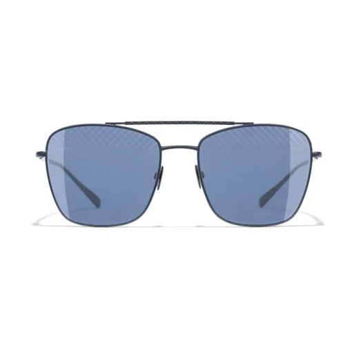 Chanel Sunglasses & Eyewear-- Pilot Sunglasses - Blue - Eyewear - Avvenice