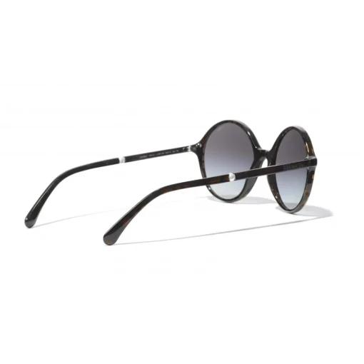 Chanel Sunglasses & Eyewear-- Round Sunglasses - Dark Brown Gray - Eyewear - Avvenice