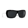 Chanel Sunglasses & Eyewear-- Shield Sunglasses - Black Gray - Eyewear - Avvenice