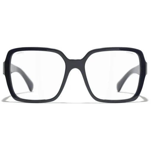 Chanel Sunglasses & Eyewear-- Square Sunglasses - Dark Blue Transparent - Eyewear - Avvenice