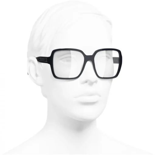 Chanel Sunglasses & Eyewear-- Square Sunglasses - Dark Blue Transparent - Eyewear - Avvenice