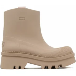 Chlo\u00e9 Shoes-Chloé - Beige Rose Raina Boots - Chloé Exclusive Luxury Collection - Avvenice