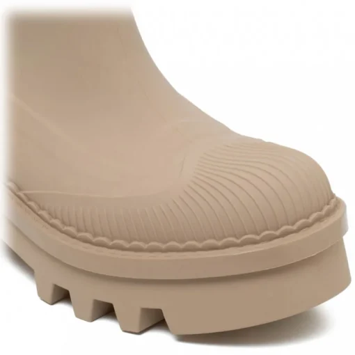 Chlo\u00e9 Shoes-Chloé - Beige Rose Raina Boots - Chloé Exclusive Luxury Collection - Avvenice