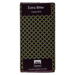 Cioccolato Maglio Sweets-- Blend Chocolate Bar - Extra Bitter 81 % Cocoa - Avvenice