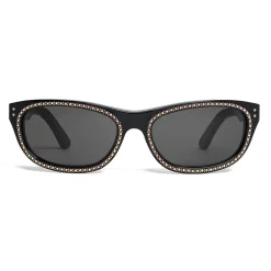 C\u00e9line Eyewear Sunglasses & Eyewear-Céline - 07 Sunglasses in Acetate with Crystals and Metal - Black - Sunglasses - Céline Eyewear - Avvenice