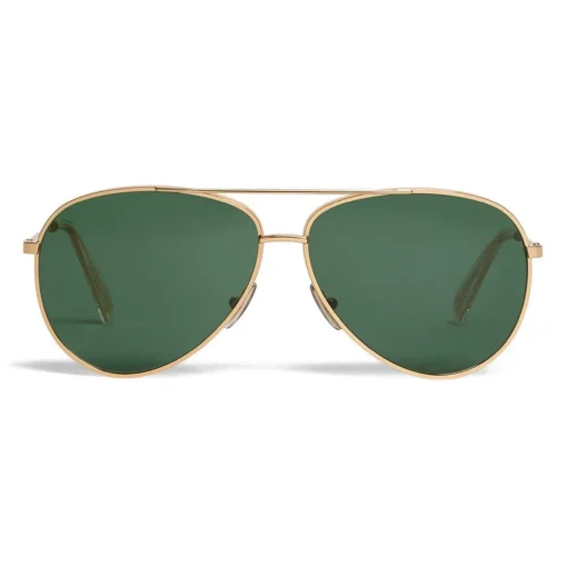 C\u00e9line Eyewear Sunglasses & Eyewear-Céline - Aviator Sunglasses in Metal 01 - Gold - Sunglasses - Céline Eyewear - Avvenice