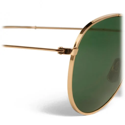 C\u00e9line Eyewear Sunglasses & Eyewear-Céline - Aviator Sunglasses in Metal 01 - Gold - Sunglasses - Céline Eyewear - Avvenice
