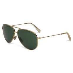 C\u00e9line Eyewear Sunglasses & Eyewear-Céline - Aviator Sunglasses in Metal 02 - Gold - Sunglasses - Céline Eyewear - Avvenice