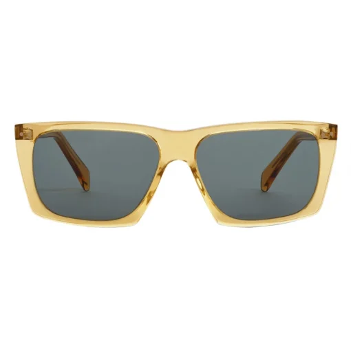C\u00e9line Eyewear Sunglasses & Eyewear-Céline - Black Frame 19 Sunglasses in Acetate - Yellow Transparent - Sunglasses - Céline Eyewear - Avvenice