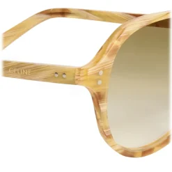 C\u00e9line Eyewear Sunglasses & Eyewear-Céline - Black Frame 17 Sunglasses in Acetate - Blone Horn - Sunglasses - Céline Eyewear - Avvenice