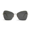 C\u00e9line Eyewear Sunglasses & Eyewear-Céline - Butterfly Sunglasses in Metal - Gold Smoke - Sunglasses - Céline Eyewear - Avvenice