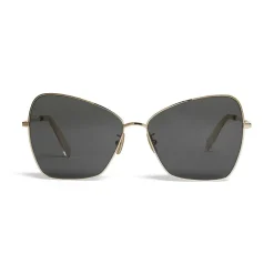 C\u00e9line Eyewear Sunglasses & Eyewear-Céline - Butterfly Sunglasses in Metal - Gold Smoke - Sunglasses - Céline Eyewear - Avvenice