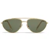 C\u00e9line Eyewear Sunglasses & Eyewear-Céline - Butterfly Sunglasses in Metal 04 - Gold Green - Sunglasses - Céline Eyewear - Avvenice