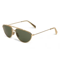 C\u00e9line Eyewear Sunglasses & Eyewear-Céline - Butterfly Sunglasses in Metal 04 - Gold Green - Sunglasses - Céline Eyewear - Avvenice
