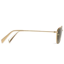 C\u00e9line Eyewear Sunglasses & Eyewear-Céline - Butterfly Sunglasses in Metal 04 - Gold Green - Sunglasses - Céline Eyewear - Avvenice