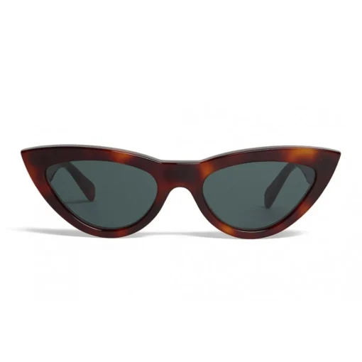 C\u00e9line Eyewear Sunglasses & Eyewear-Céline - Cat Eye Sunglasses in Acetate - Blonde Havana - Sunglasses - Céline Eyewear - Avvenice