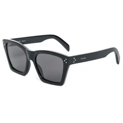 C\u00e9line Eyewear Sunglasses & Eyewear-Céline - Cat Eye Sunglasses in Acetate with Polarized Lenses - Black - Sunglasses - Céline Eyewear - Avvenice
