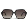 C\u00e9line Eyewear Sunglasses & Eyewear-Céline - Oversized Sunglasses in Acetate - Black - Sunglasses - Céline Eyewear - Avvenice