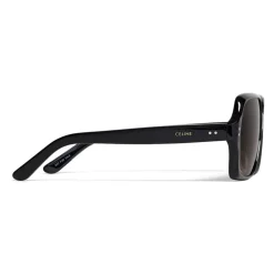 C\u00e9line Eyewear Sunglasses & Eyewear-Céline - Oversized Sunglasses in Acetate - Black - Sunglasses - Céline Eyewear - Avvenice
