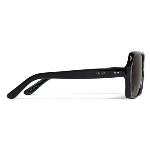 C\u00e9line Eyewear Sunglasses & Eyewear-Céline - Oversized Sunglasses in Acetate - Black - Sunglasses - Céline Eyewear - Avvenice
