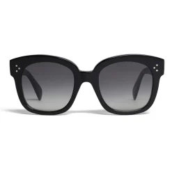 C\u00e9line Eyewear Sunglasses & Eyewear-Céline - Oversized Sunglasses in Acetate - Black - Sunglasses - Céline Eyewear - Avvenice