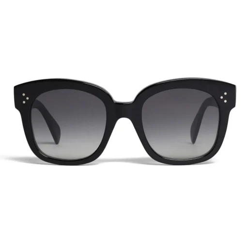 C\u00e9line Eyewear Sunglasses & Eyewear-Céline - Oversized Sunglasses in Acetate - Black - Sunglasses - Céline Eyewear - Avvenice