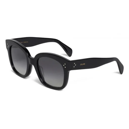 C\u00e9line Eyewear Sunglasses & Eyewear-Céline - Oversized Sunglasses in Acetate - Black - Sunglasses - Céline Eyewear - Avvenice