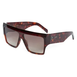 C\u00e9line Eyewear Sunglasses & Eyewear-Céline - Rectangular Sunglasses in Acetate - Dark Havana - Sunglasses - Céline Eyewear - Avvenice