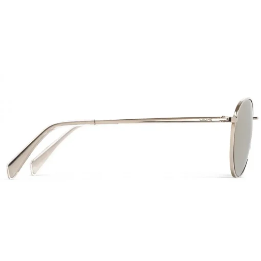 C\u00e9line Eyewear Sunglasses & Eyewear-Céline - Round Sunglasses in Metal 06 - Silver - Sunglasses - Céline Eyewear - Avvenice